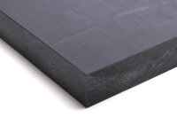 PA6 Platte schwarz, Dicke 5mm, Zuschnitt - Länge und...